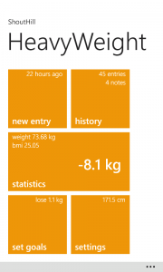 Mainpage with light theme